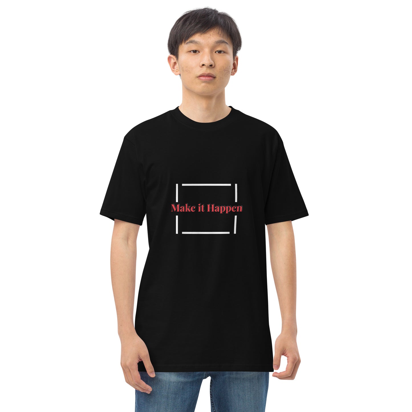 Men’s Graphic Tshirt | Make it happen Tshirt