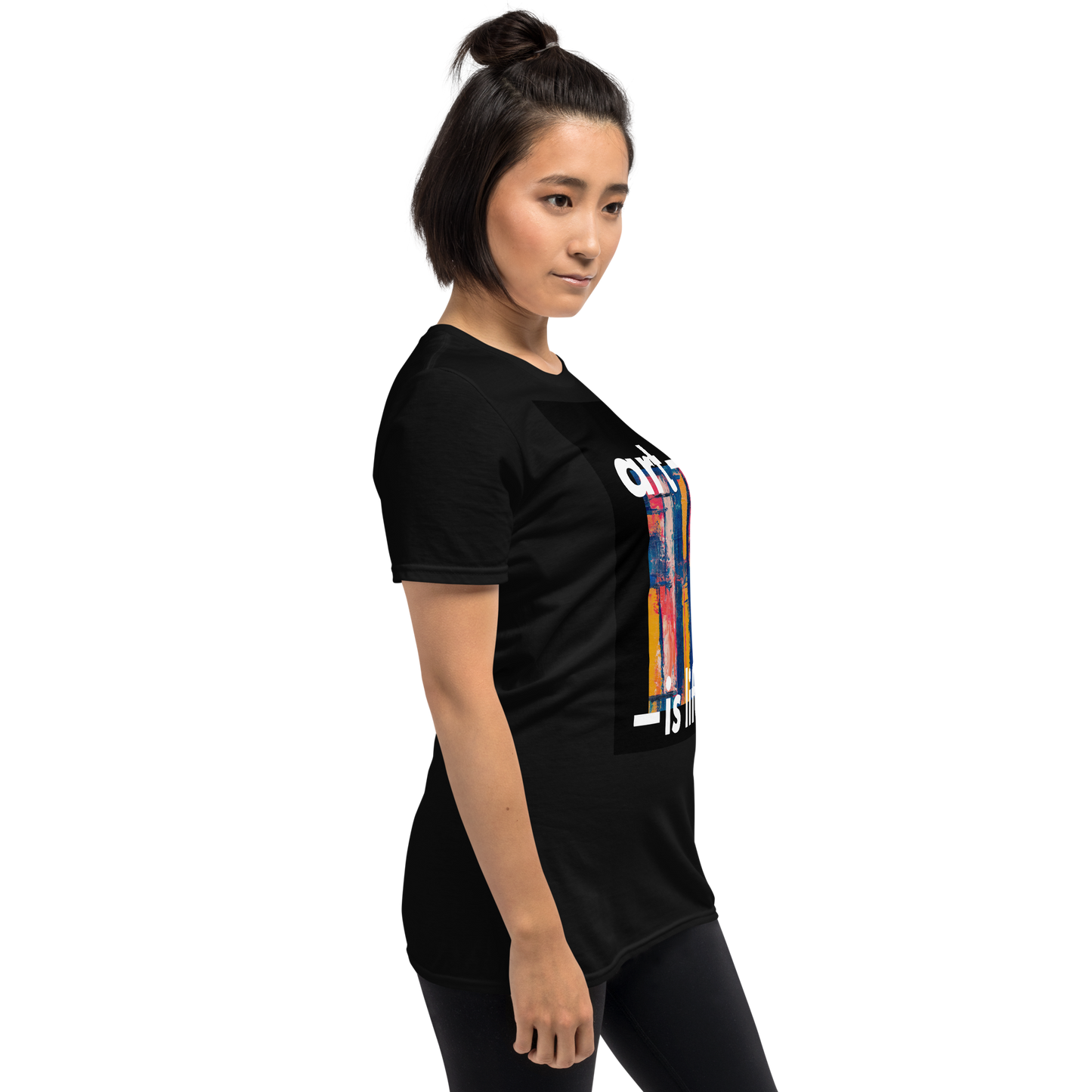 Women Art is Life T-shirt, Women Graphic Art is Life T-shirt