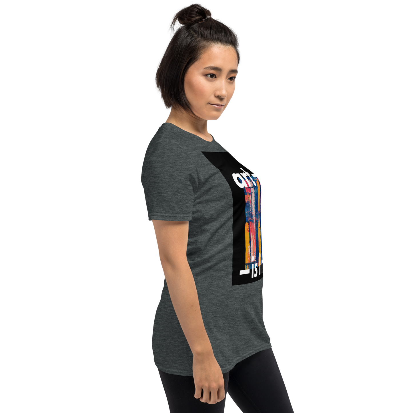 Women Art is Life T-shirt, Women Graphic Art is Life T-shirt