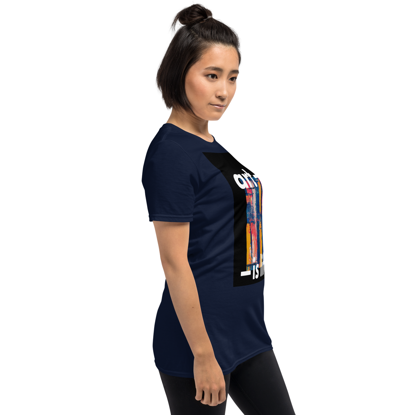 Women Art is Life T-shirt, Women Graphic Art is Life T-shirt