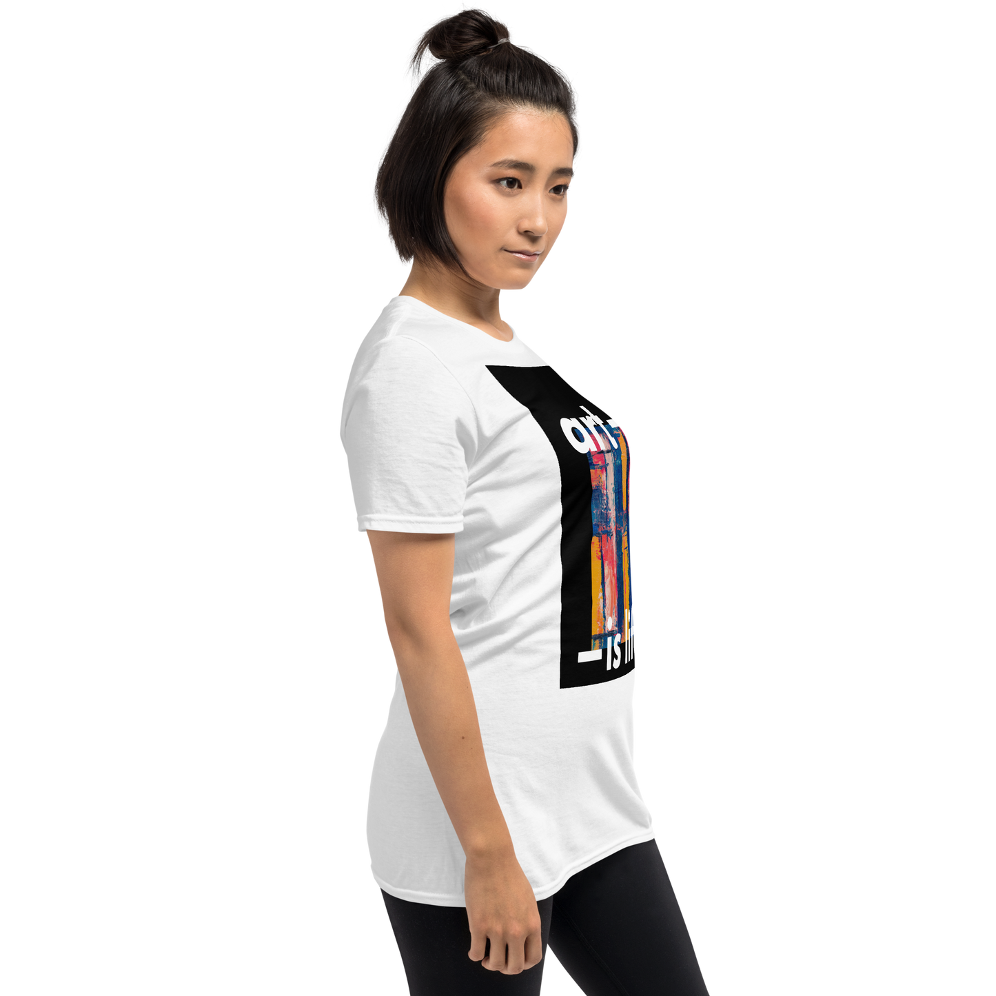 Women Art is Life T-shirt, Women Graphic Art is Life T-shirt