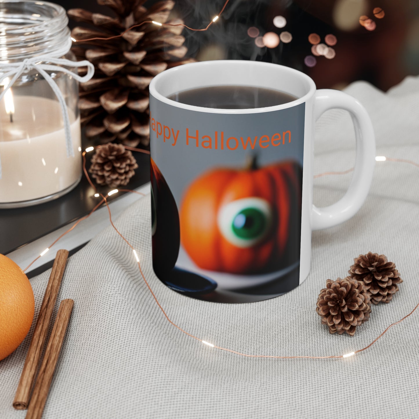 Happy Halloween Ceramic Mug 11oz