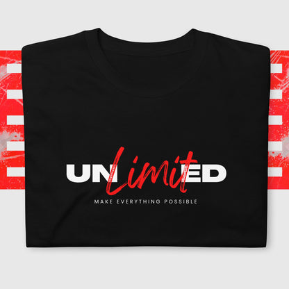 Unlimited Mens Graphic Tshirt, Make Everything Possible Tshirt