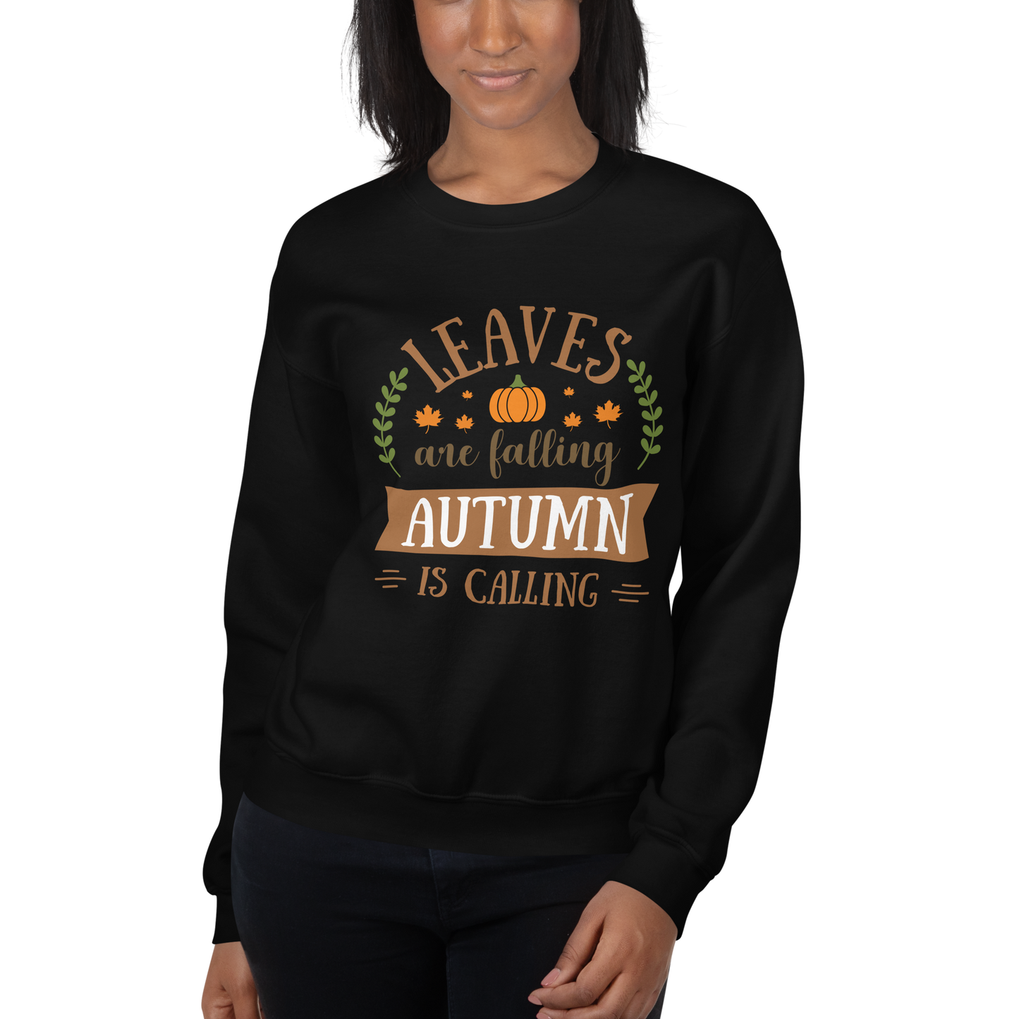 Women Fall Sweatshirt, Autumn is Calling Sweatshirt