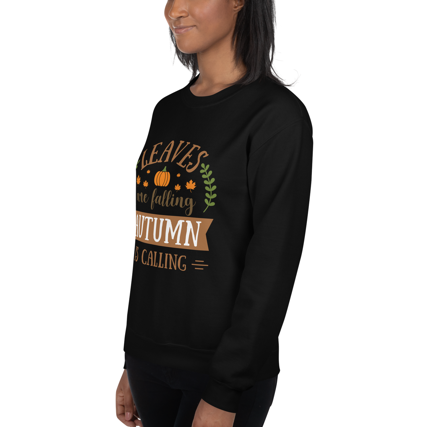 Women Fall Sweatshirt, Autumn is Calling Sweatshirt