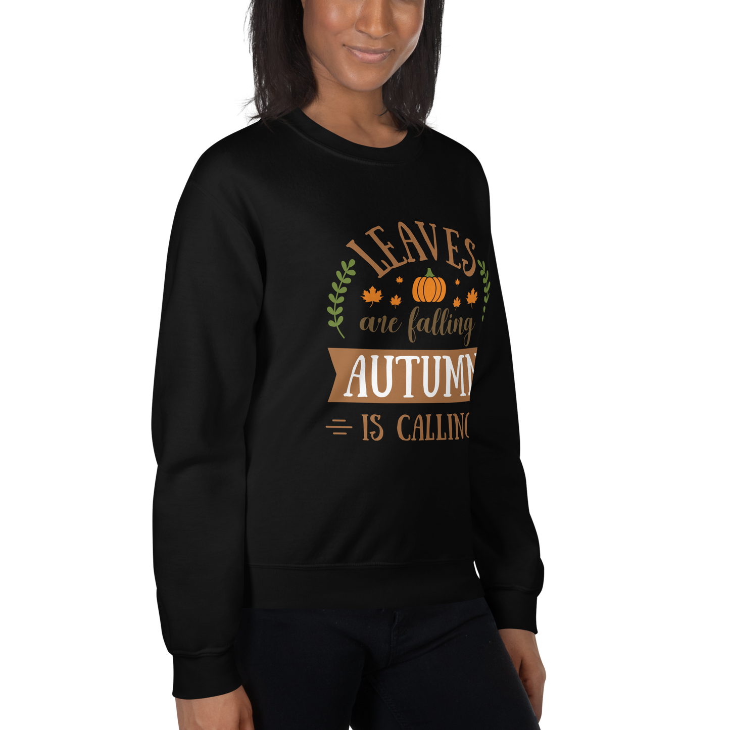 Women Fall Sweatshirt, Autumn is Calling Sweatshirt