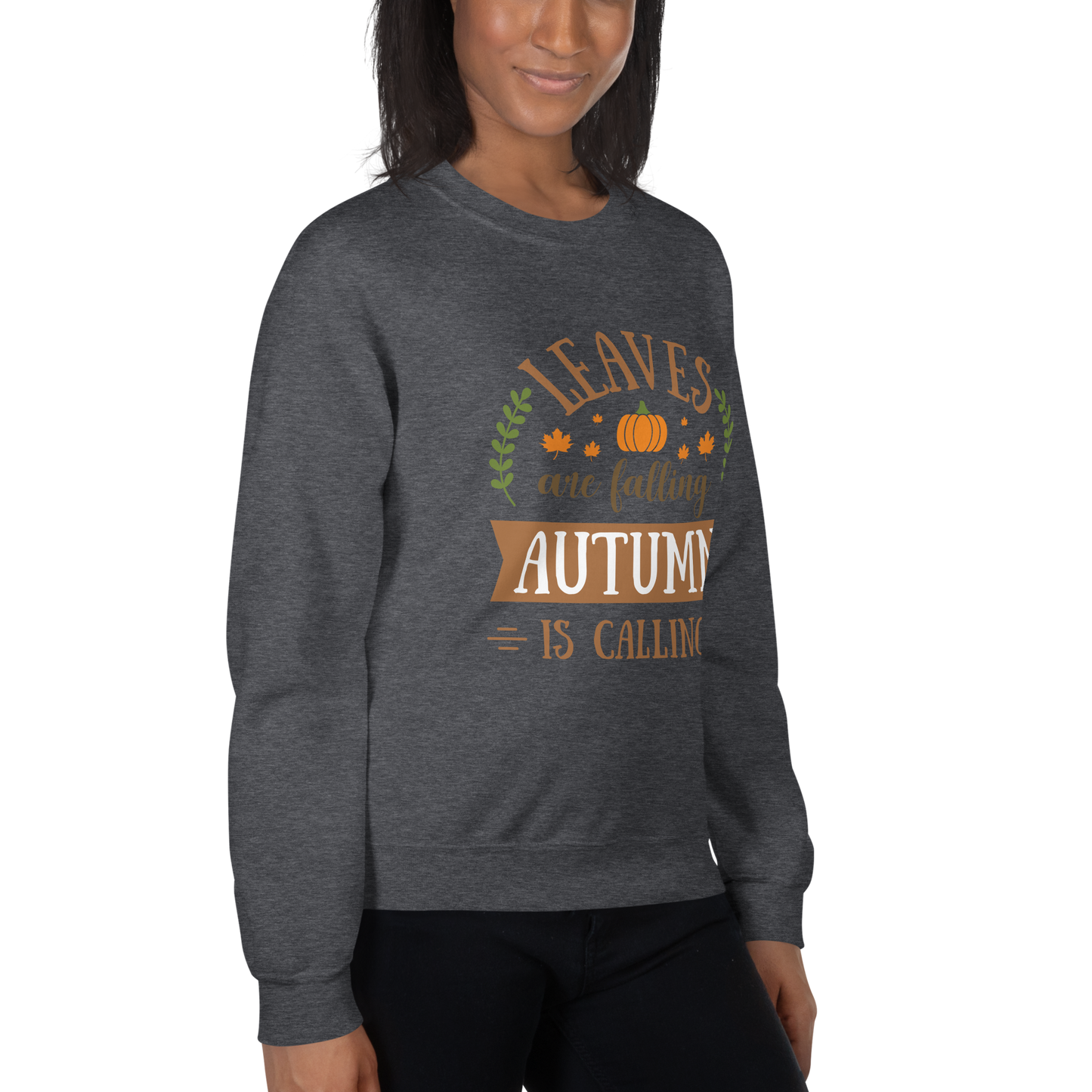 Women Fall Sweatshirt, Autumn is Calling Sweatshirt