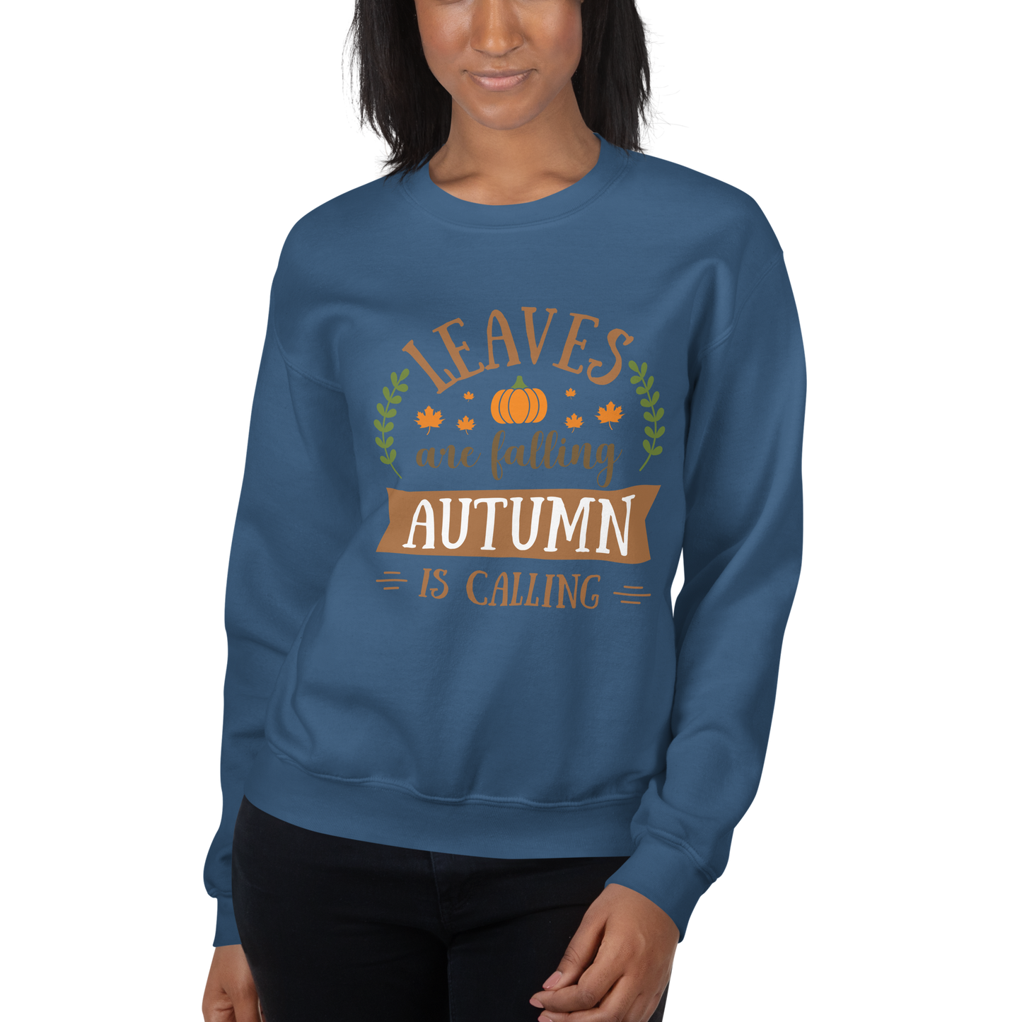 Women Fall Sweatshirt, Autumn is Calling Sweatshirt