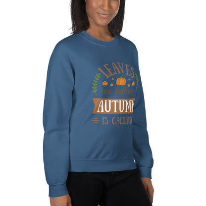 Women Fall Sweatshirt, Autumn is Calling Sweatshirt