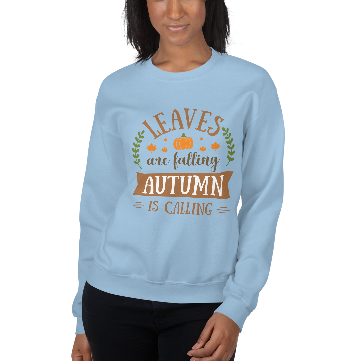 Women Fall Sweatshirt, Autumn is Calling Sweatshirt