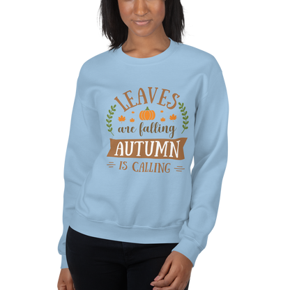 Women Fall Sweatshirt, Autumn is Calling Sweatshirt