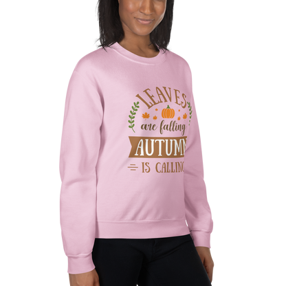 Women Fall Sweatshirt, Autumn is Calling Sweatshirt