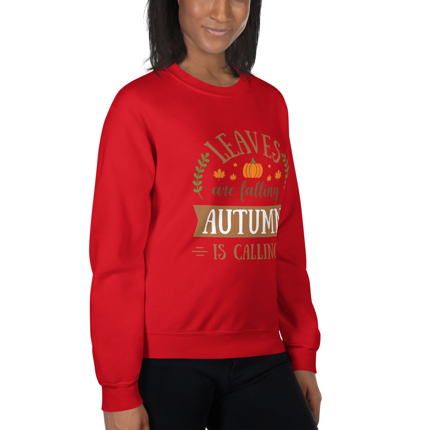 Women Fall Sweatshirt, Autumn is Calling Sweatshirt