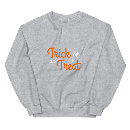 Trick or Treat Halloween Sweatshirt, Halloween Sweatshirt