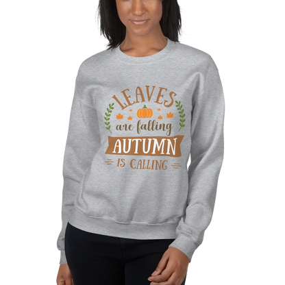 Women Fall Sweatshirt, Autumn is Calling Sweatshirt