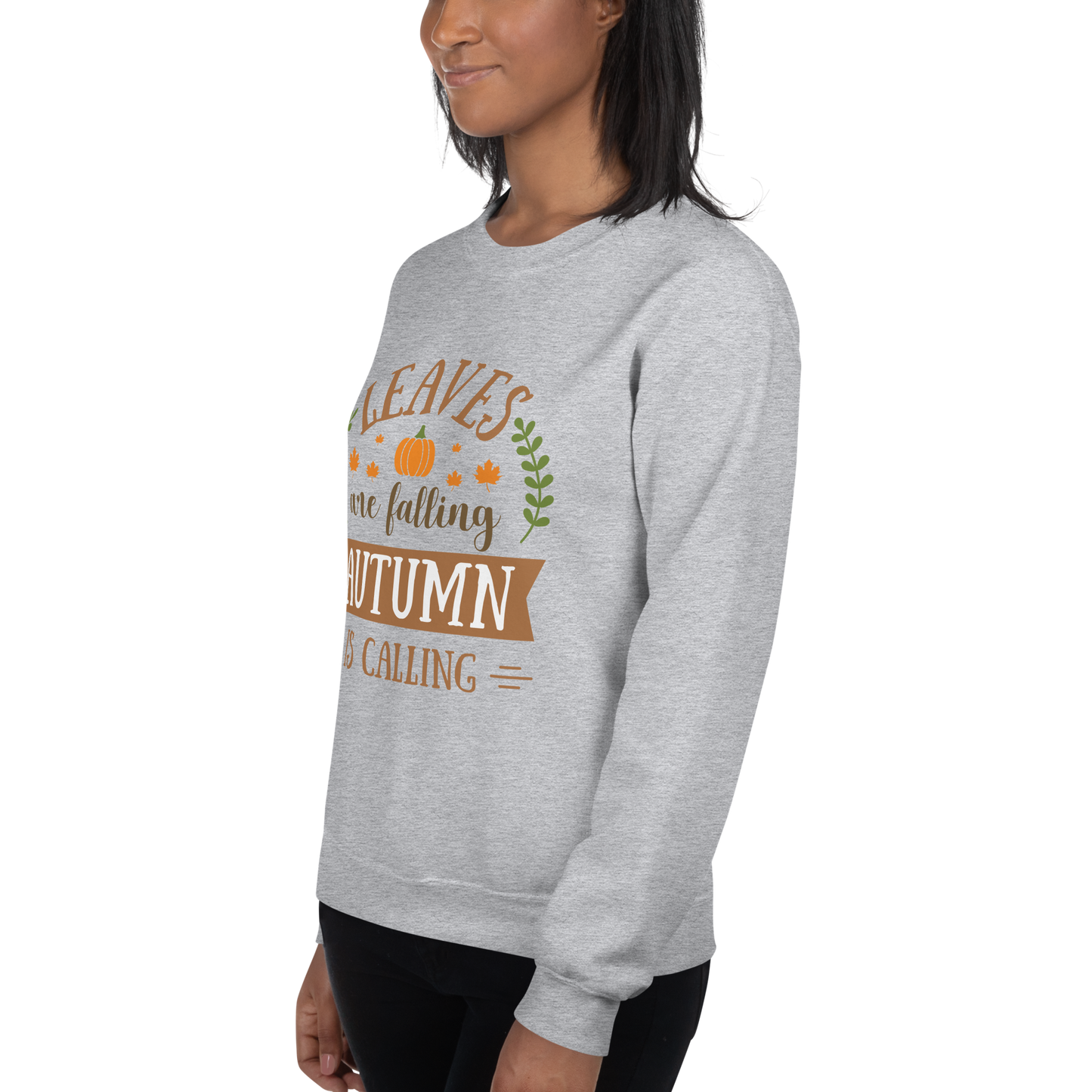 Women Fall Sweatshirt, Autumn is Calling Sweatshirt