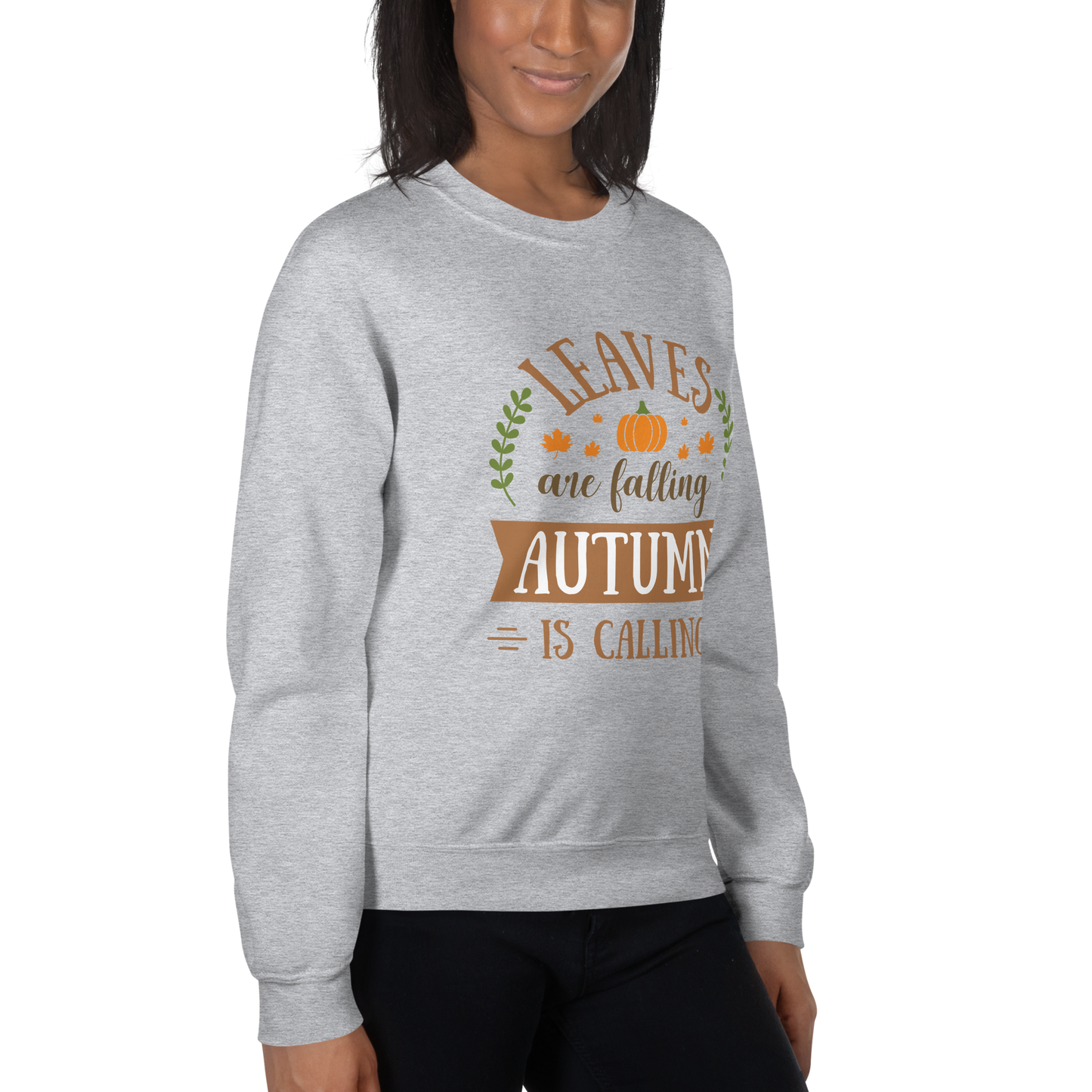 Women Fall Sweatshirt, Autumn is Calling Sweatshirt