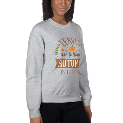 Women Fall Sweatshirt, Autumn is Calling Sweatshirt