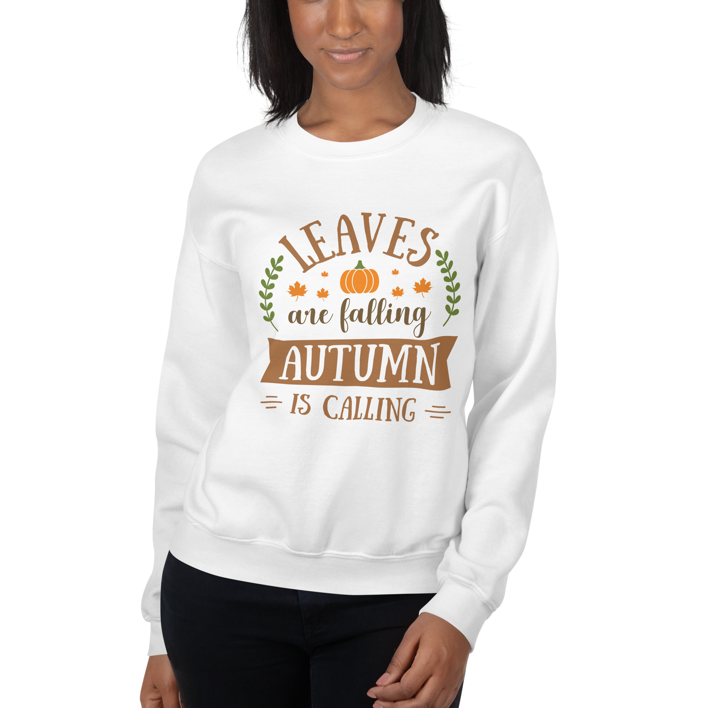 Women Fall Sweatshirt, Autumn is Calling Sweatshirt