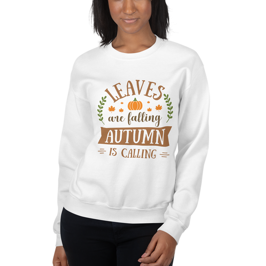 Women Fall Sweatshirt, Autumn is Calling Sweatshirt