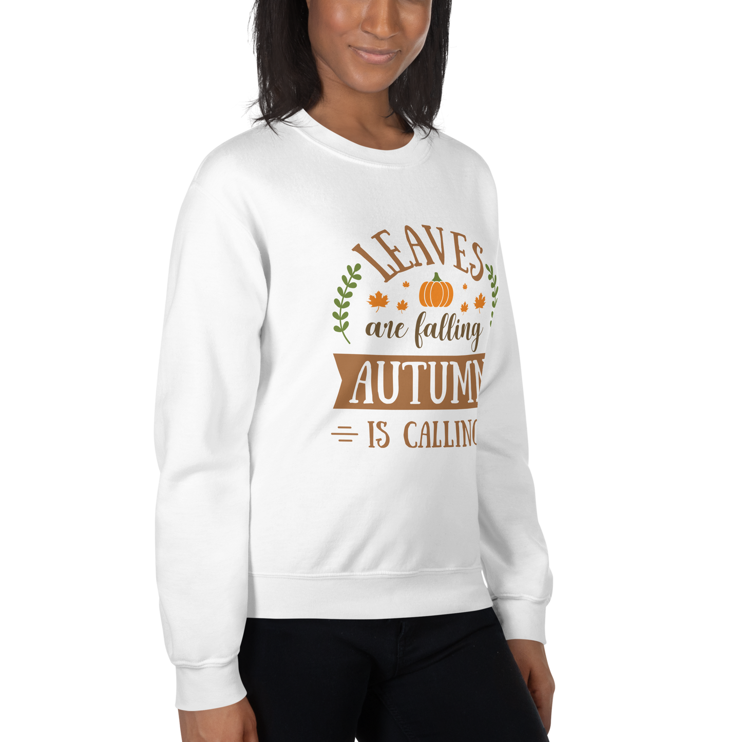 Women Fall Sweatshirt, Autumn is Calling Sweatshirt