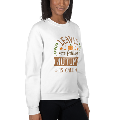 Women Fall Sweatshirt, Autumn is Calling Sweatshirt